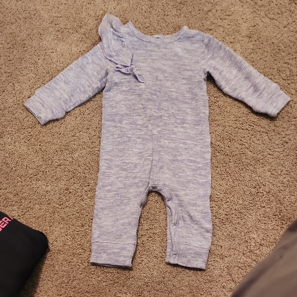 Cozy Purple Kids One Piece